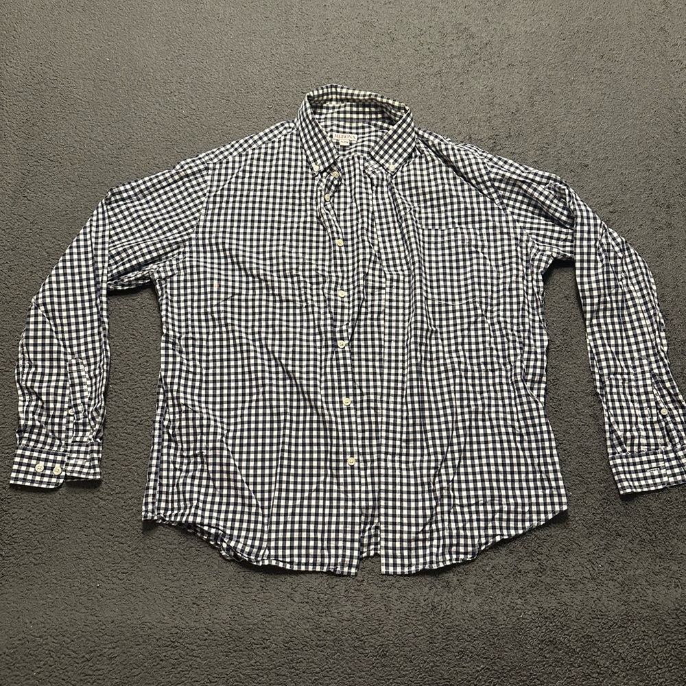 Merona XL Plaid Dress Shirt